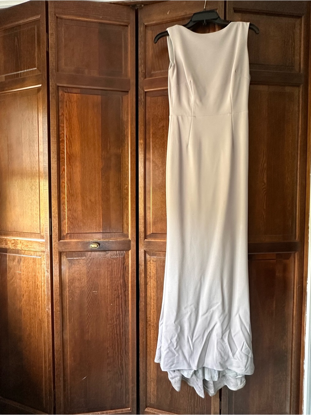 Vionnet Light Grey/Dove Sleeveless Maxi Dress